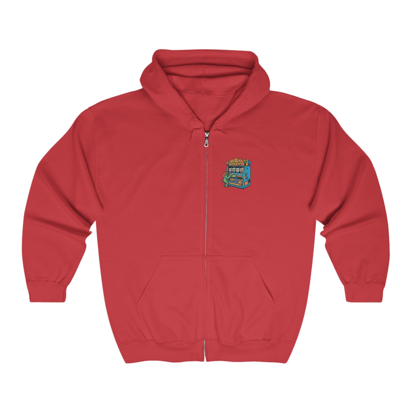 Slot Machine Unisex Full Zip Hoodie