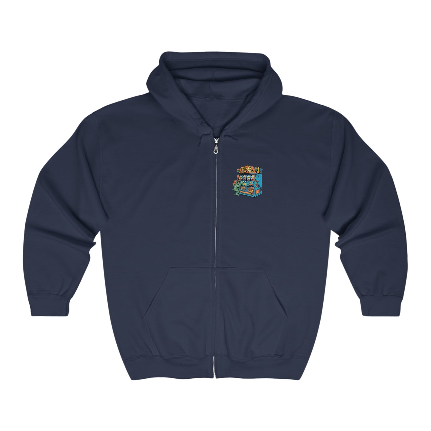 Slot Machine Unisex Full Zip Hoodie