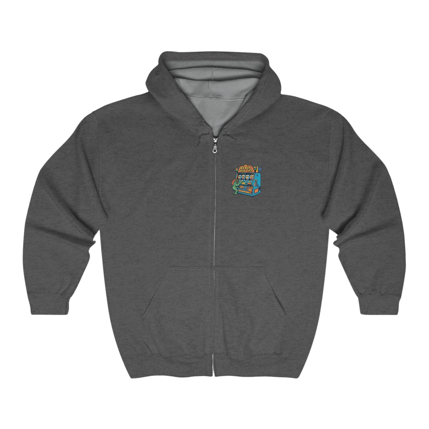 Slot Machine Unisex Full Zip Hoodie